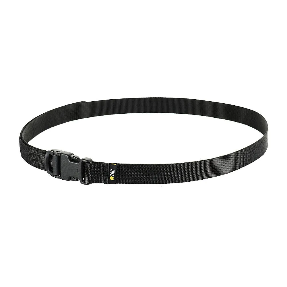 M-Tac Gen.II curea compresie neagră 25 mm nailon