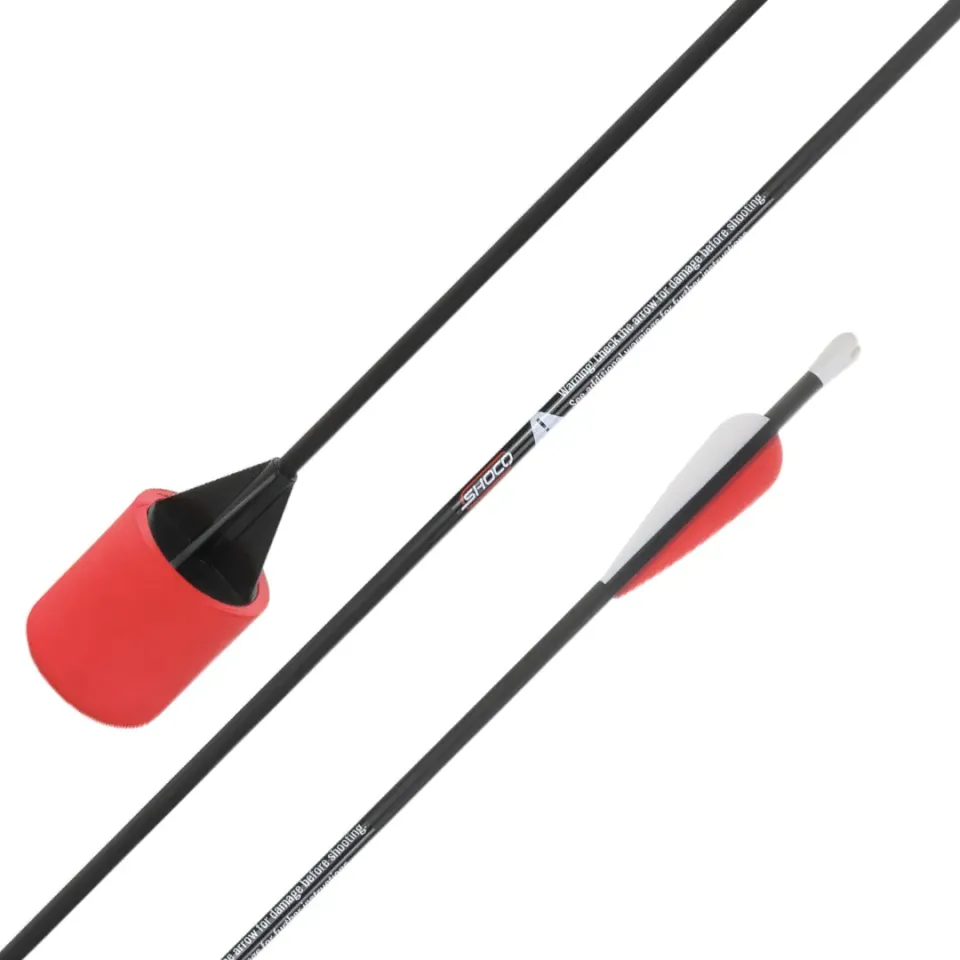 SHOCQ Archery Tag sageata spuma cap rotund joc