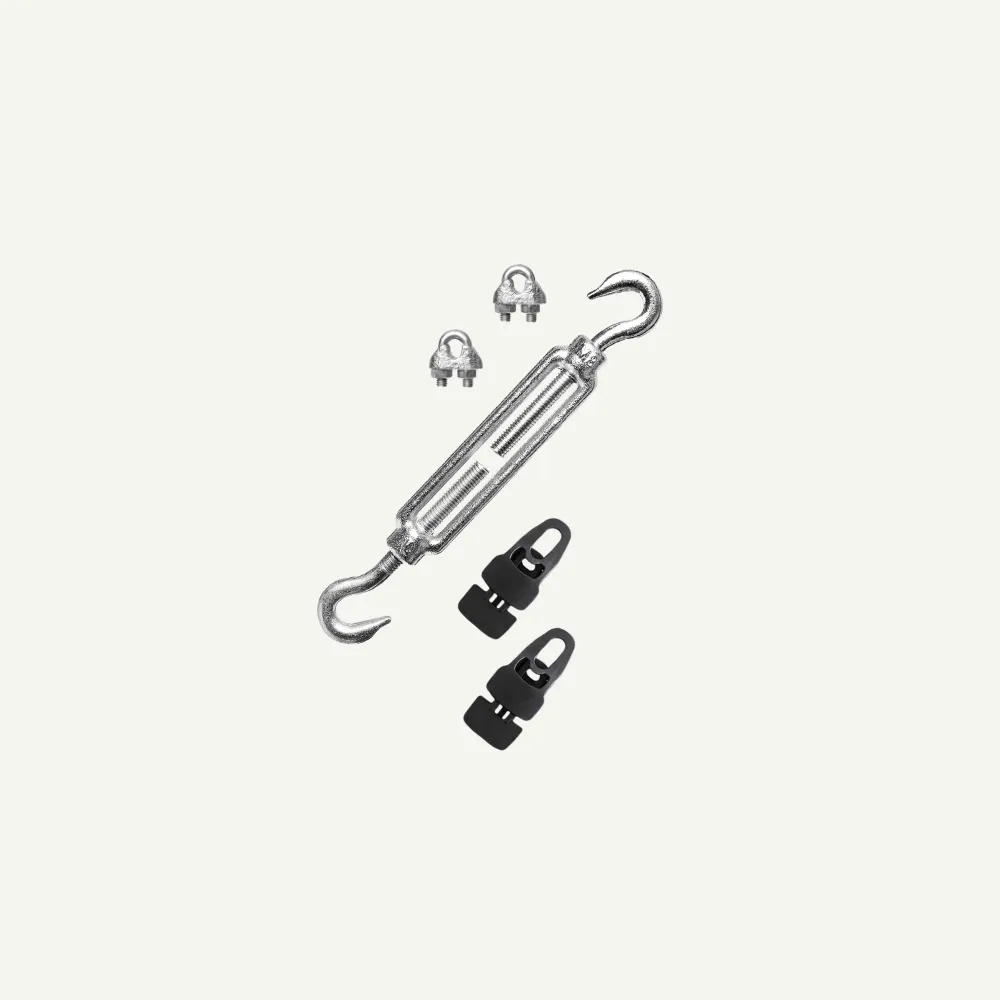 Bear Paw Dura perdea oprire sageti gri 2 m kit