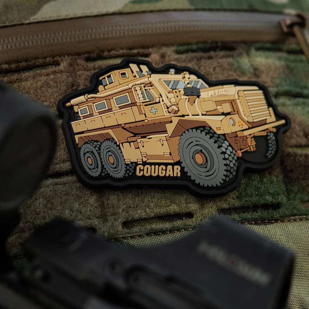 M-Tac Cougar patch PVC MRAP 3D velcro