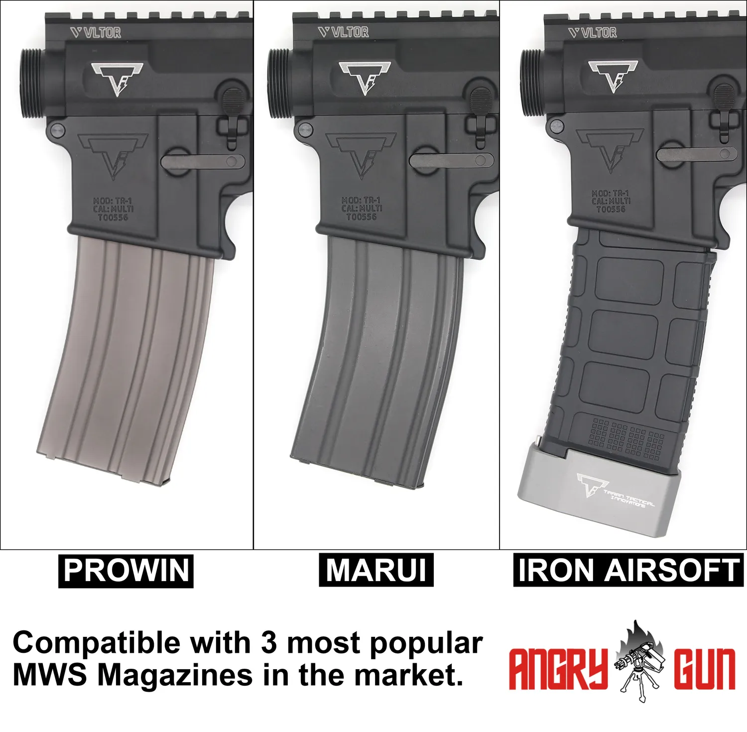 ANGRYGUN John Wick kit conversie CNC Marui M4 MWS