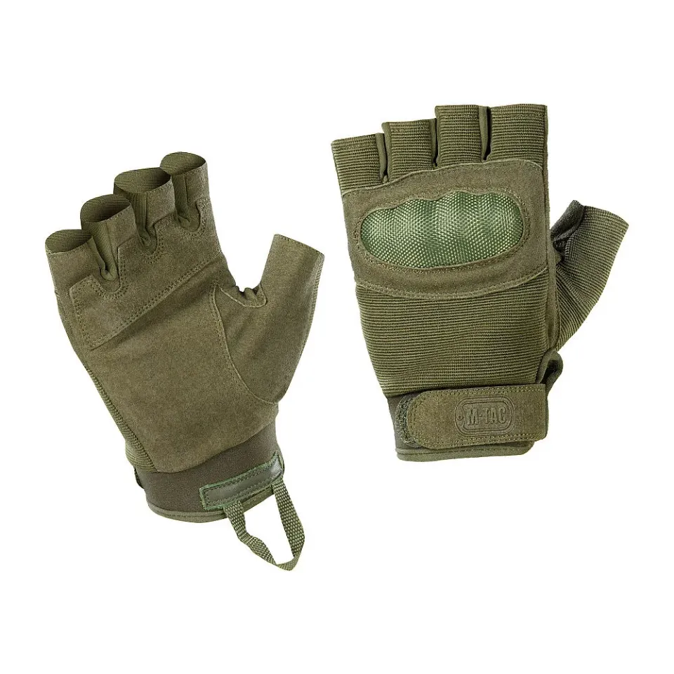M-Tac Assault Mk.3 manusi fara degete Olive sintetice