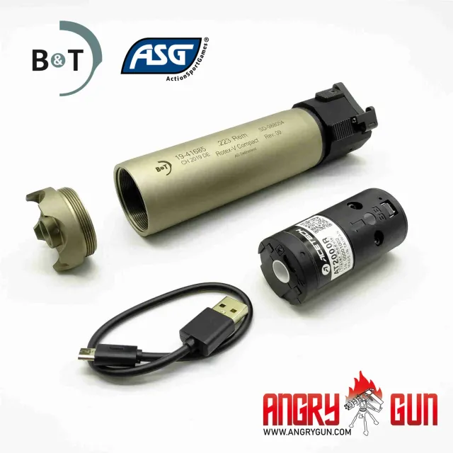 Angrygun Rotex V Compact amortizor tracer 169 mm