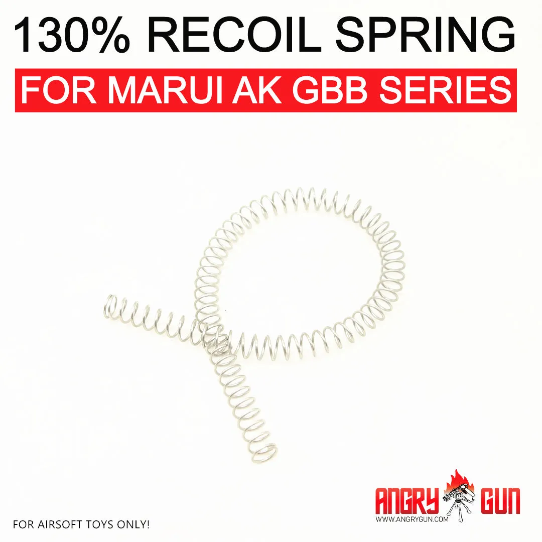 Angry Gun arc recul 130% Marui AK GBB inox