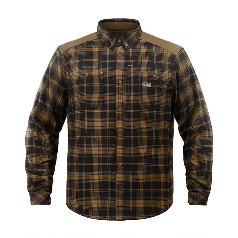 M-Tac Redneck camasa tactica Coyote/Black poliester