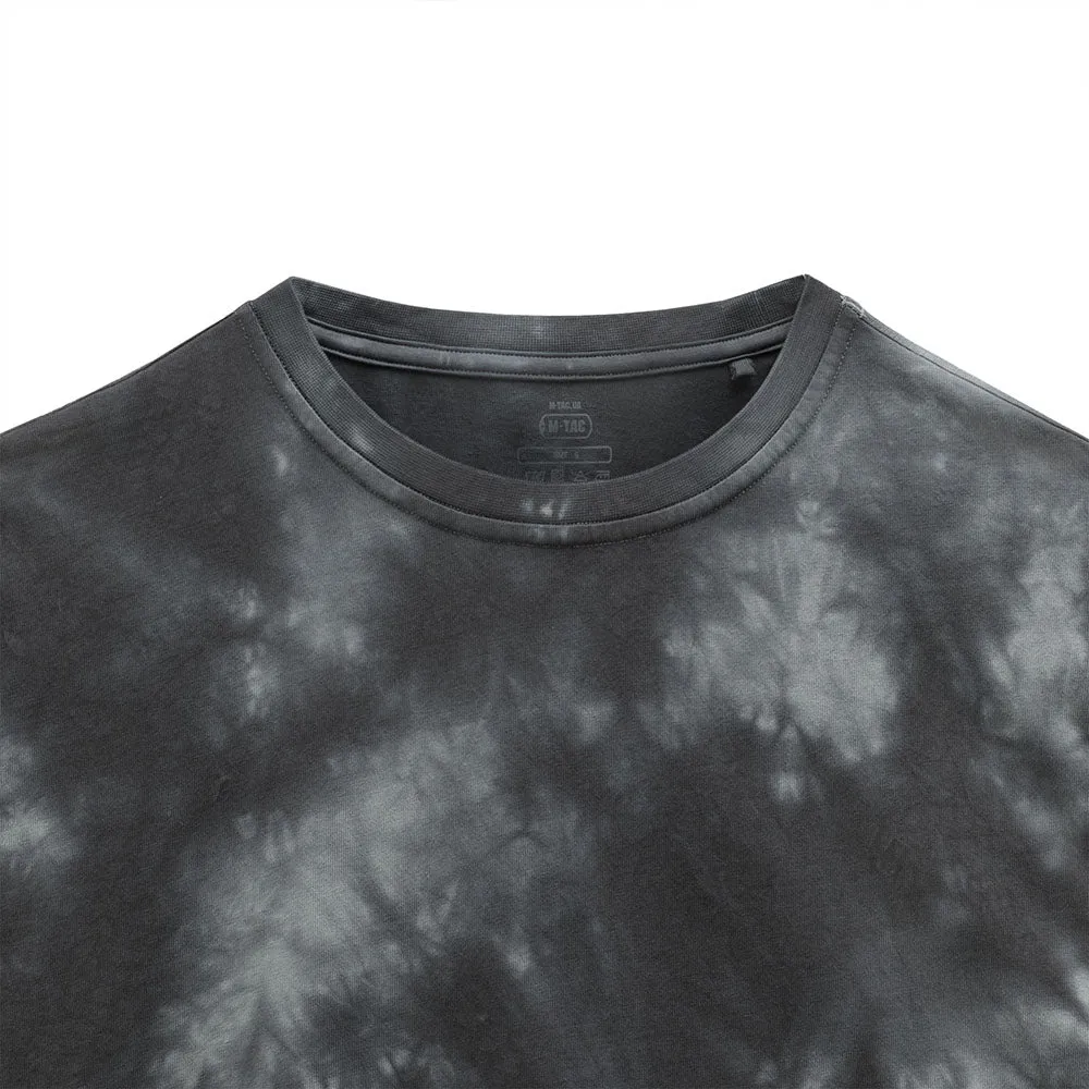 M-Tac Washed Cotton Hard tricou gri oversize bumbac