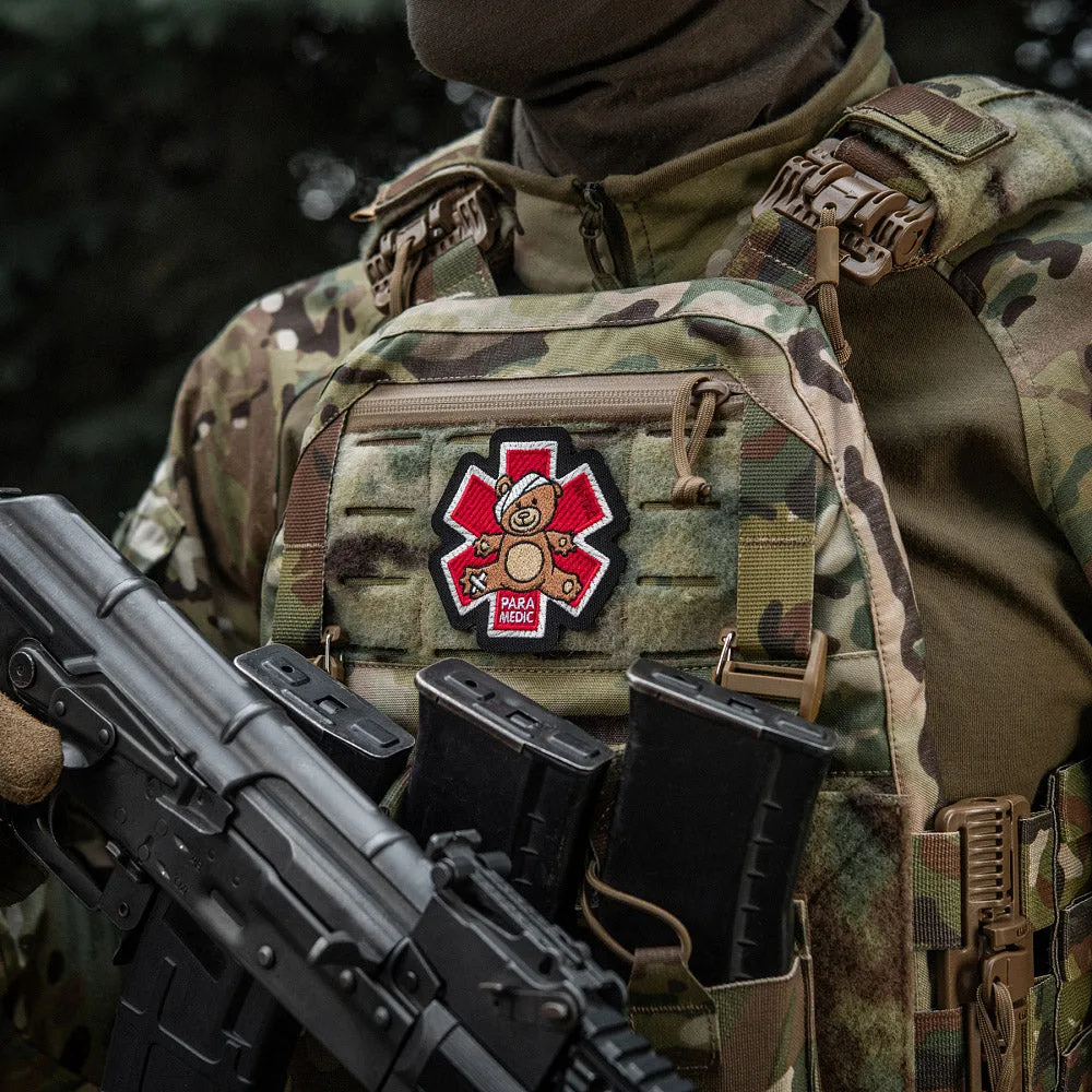 Patch M-Tac Ursuleț Paramedic PVC bronz negru