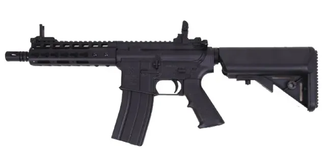 S&T Noveske M4 Keymod 7 replica airsoft GBB negru metal