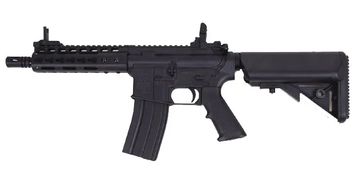 S&T Noveske M4 Keymod 7 replica airsoft GBB negru metal