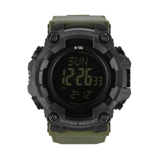 M-Tac 2037 ceas tactic verde rezistent 5ATM