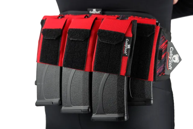 CubySoft Thunder AR 4+3 husa incarcatoare M4 negru 7 locuri
