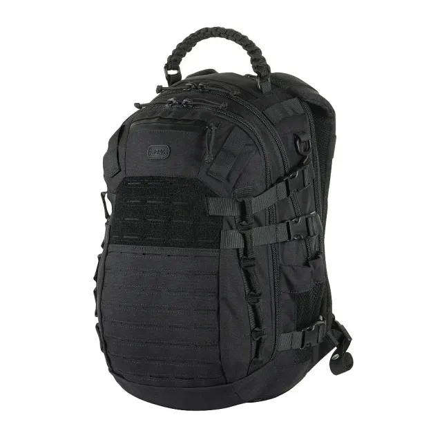 M-Tac Mission Pack rucsac 25L negru MOLLE Laser Cut