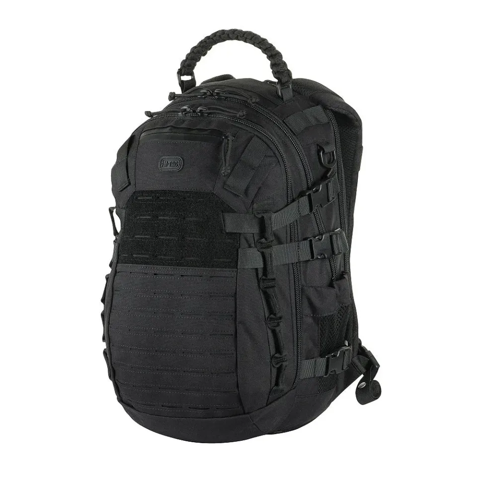 M-Tac Mission Pack rucsac 25L negru MOLLE Laser Cut