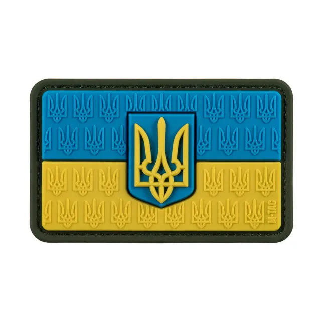 M-Tac Drapel Ucraina patch PVC Cordura 8x5 cm