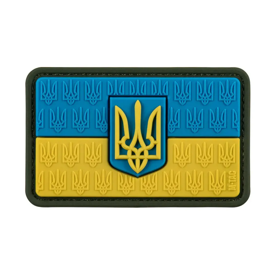M-Tac Drapel Ucraina patch PVC Cordura 8x5 cm