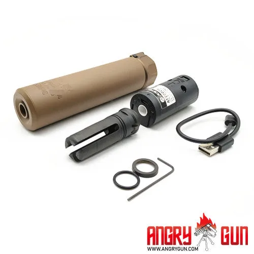 Angry Gun Socom556 tracer amortizor negru 14mm CCW