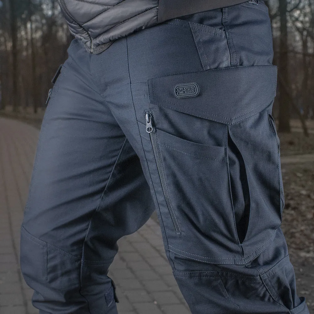 M-Tac Conquistador Gen.I Flex pantaloni tactici Dark Navy Blue rip-stop