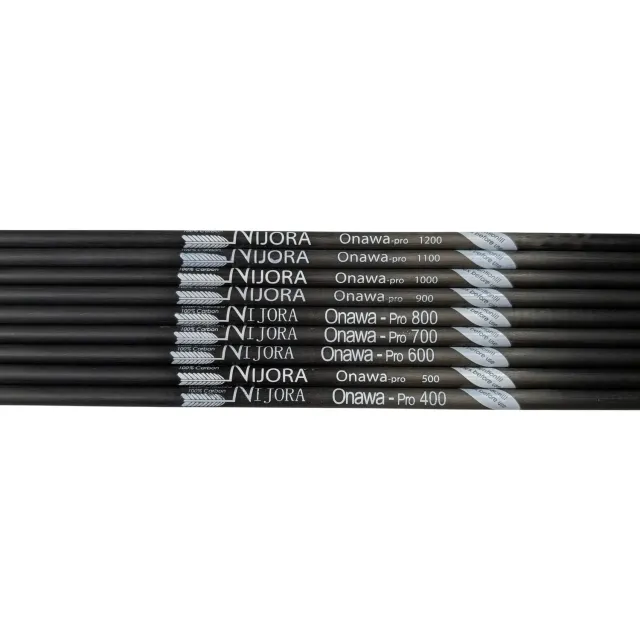 Nijora Onawa Pro tije carbon 32 inch spine 400-1200