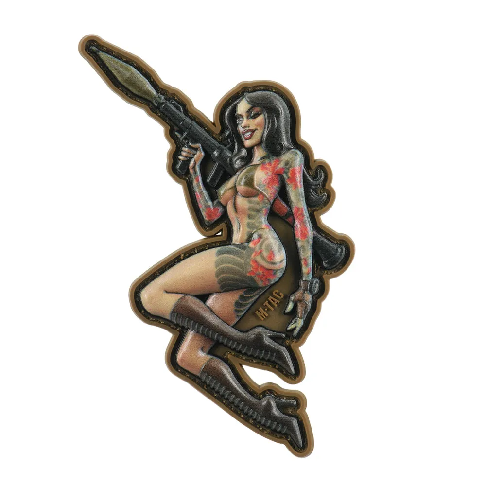 M-Tac Tactical Girl #9 RPG patch PVC moral