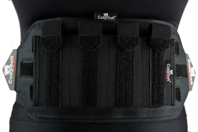 CubySoft Thunder SMG x4 husa magazii MOLLE neagra