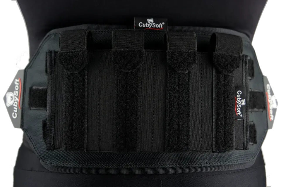 CubySoft Thunder SMG x4 husa magazii MOLLE neagra