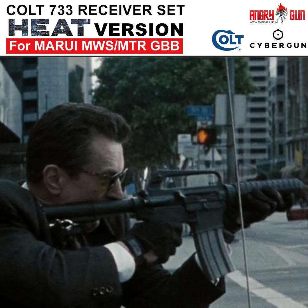Angry Gun Colt 733 receiver CNC Heat Marui MWS