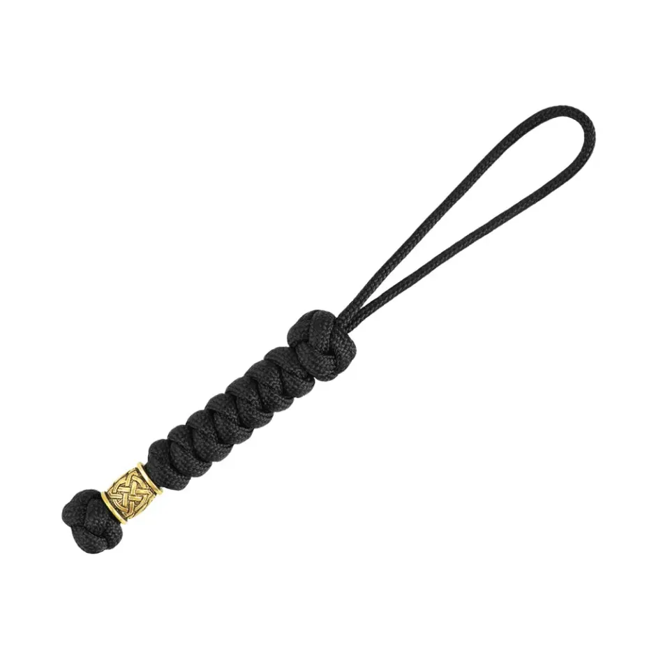Snur lanyard M-Tac Viper Braid negru paracord cutite