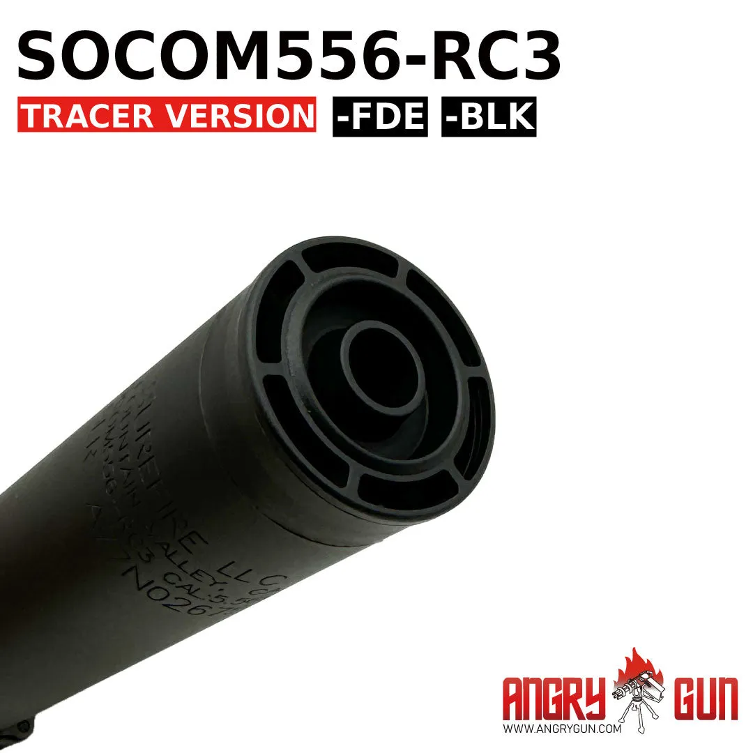 ANGRYGUN SOCOM556-RC3 amortizor tracer negru Blaster