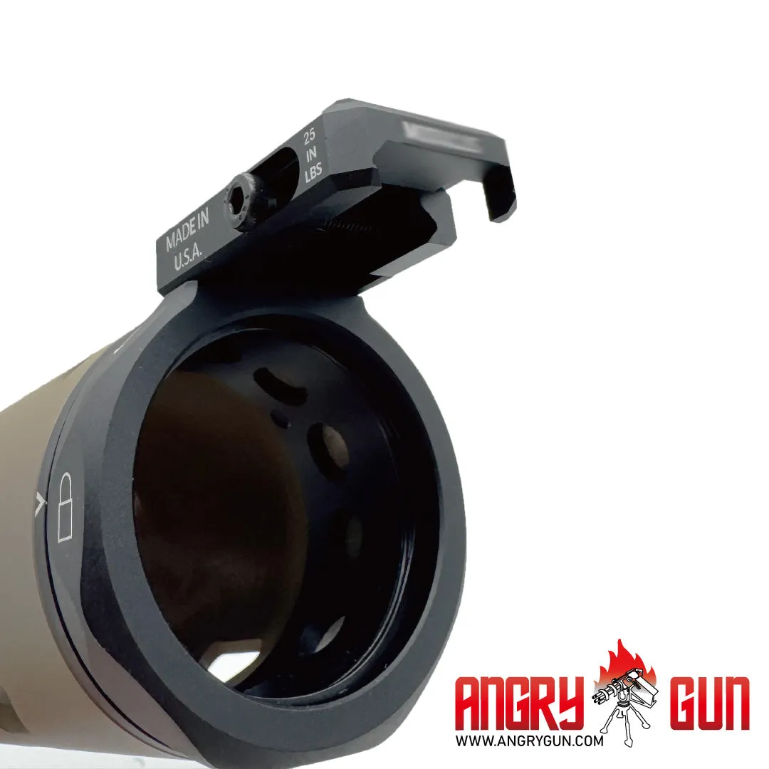 AngryGun U-RAC scut amortizor FDE carbon 6,5 inch aluminiu