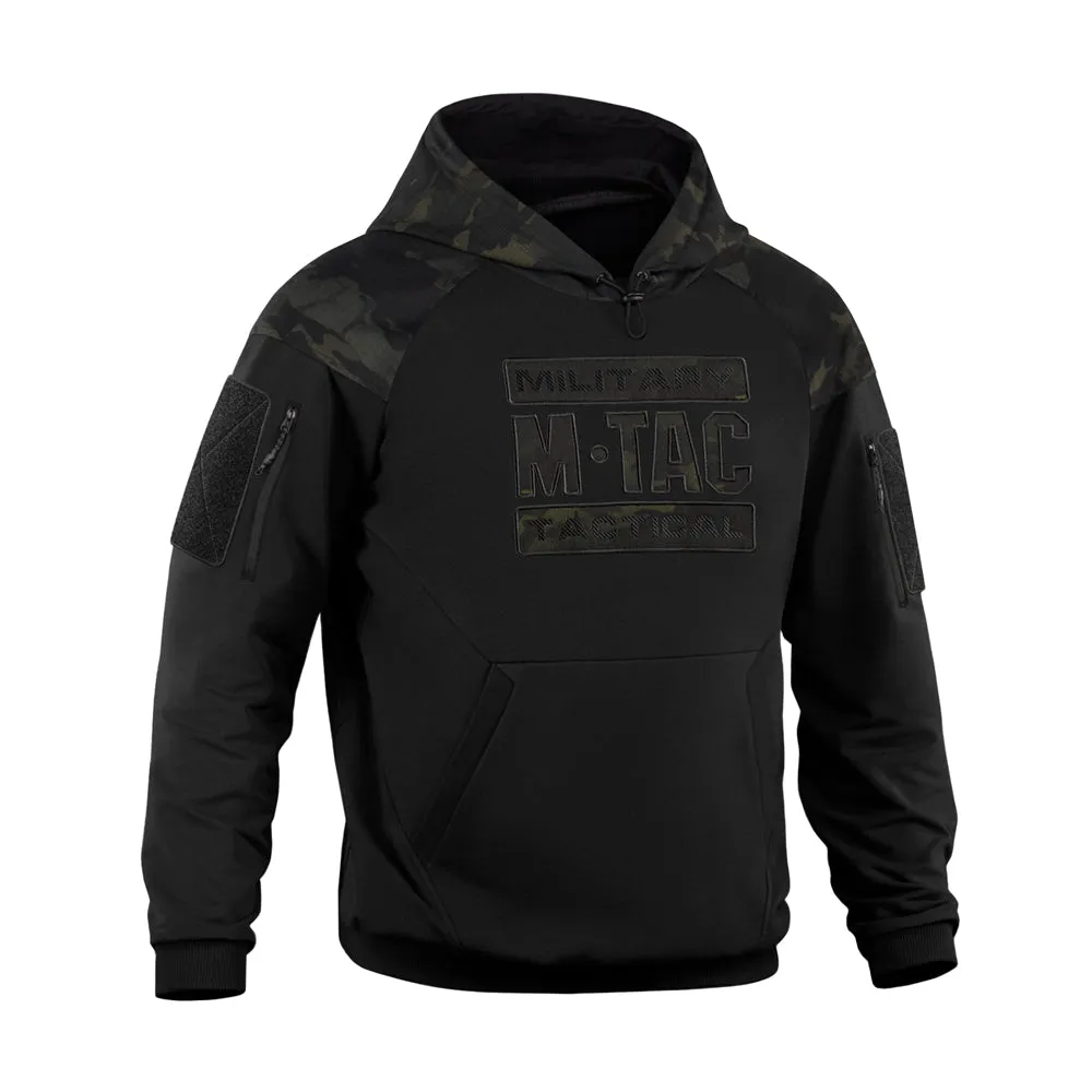 M-Tac Combat Black Edition hanorac multicam negru