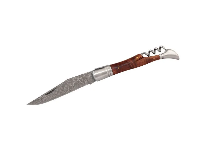 Herbertz CJH Briceag Damasc Quittenholz Slipjoint