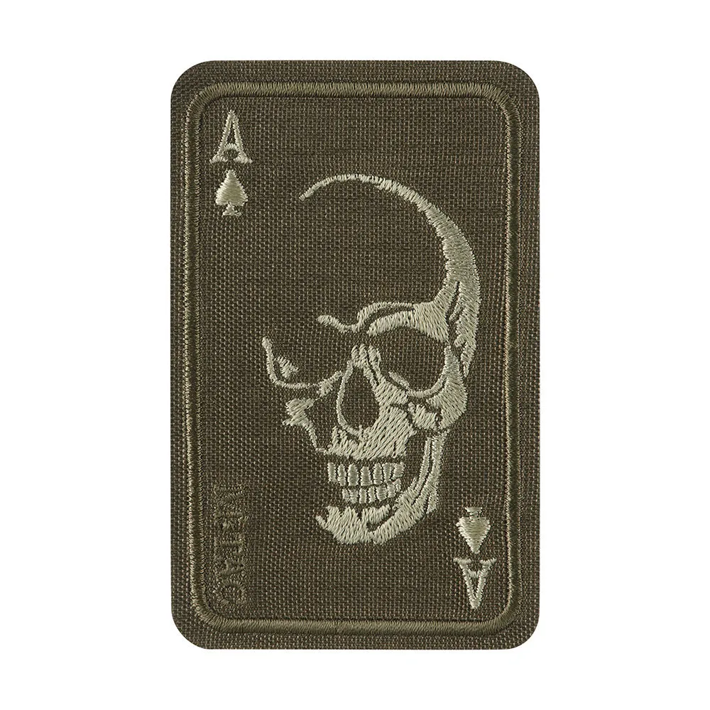 M-Tac Face of War patch brodat ranger green