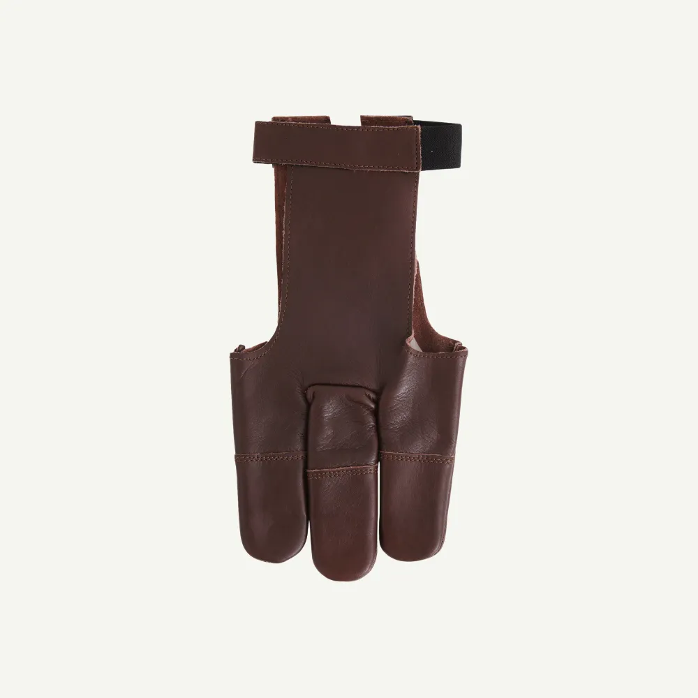 Bearpaw Damascus manusa tir cu arcul piele naturala