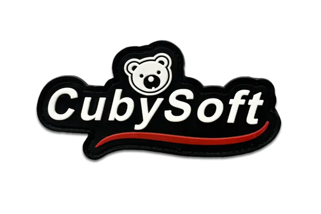 CubySoft Original patch PVC velcro 8 cm
