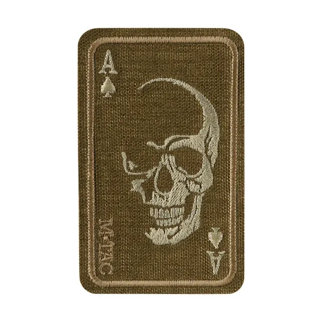 M-Tac Face of War patch moral coyote Cordura brodat