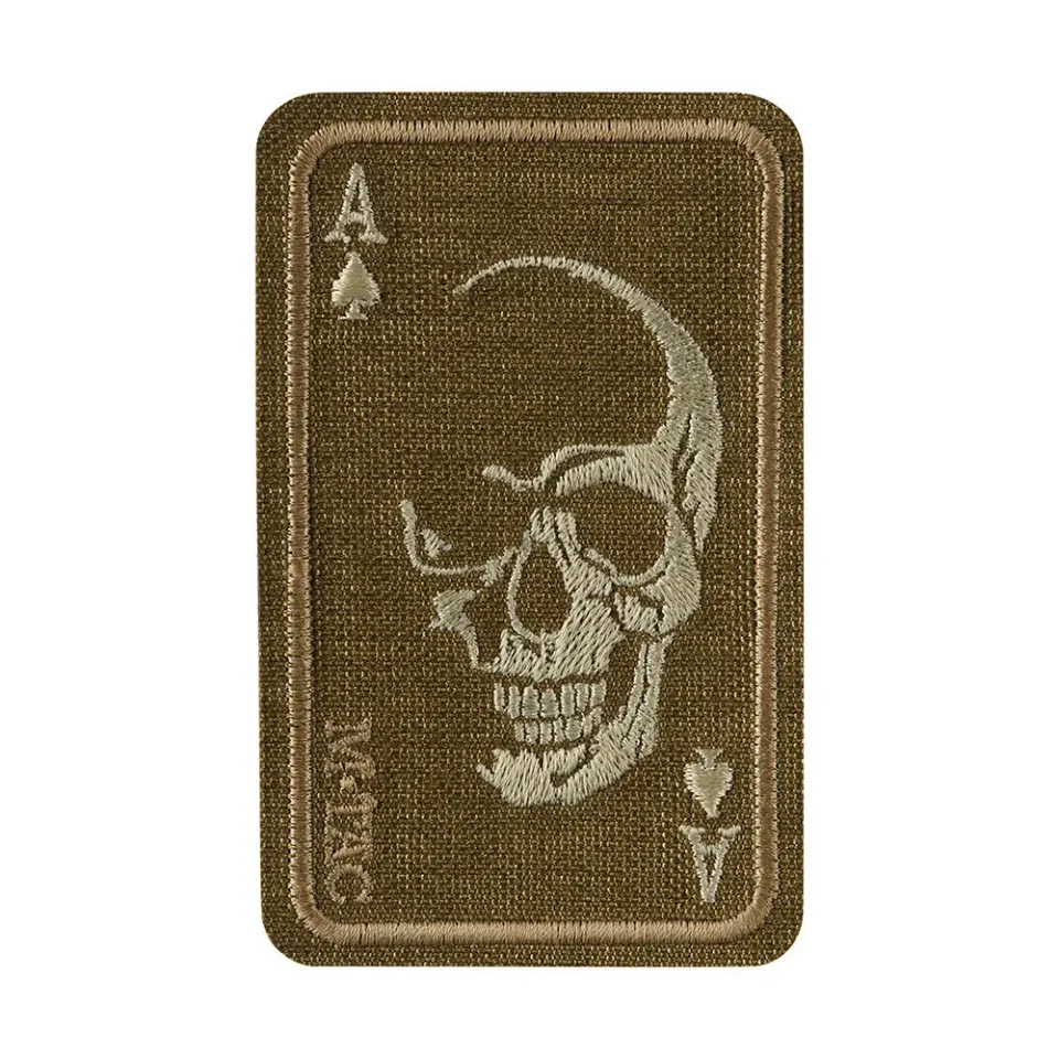 M-Tac Face of War patch moral coyote Cordura brodat
