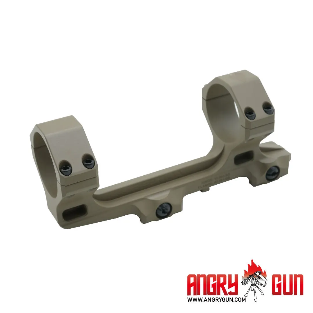 AngryGun AUS montaj luneta 34 mm 1,54 inch negru