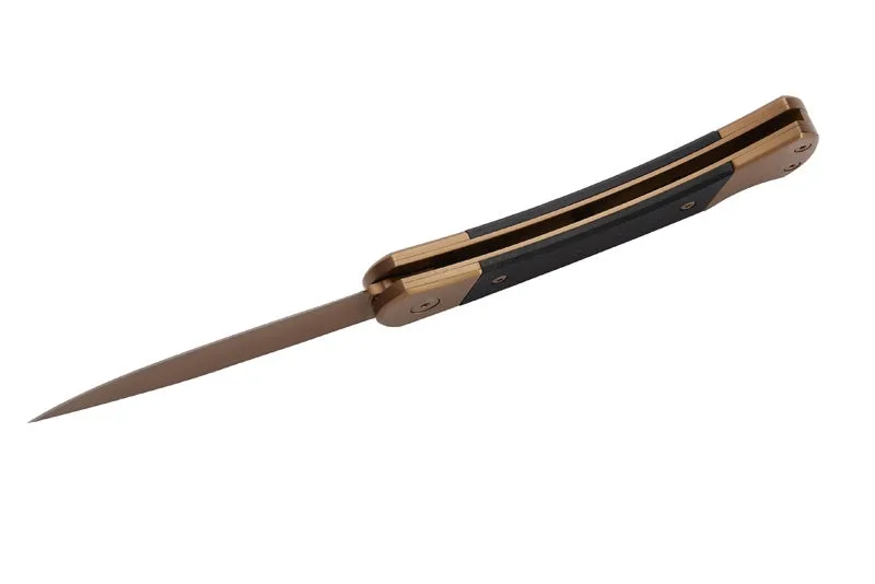 Briceag Herbertz Taschenmesser Titan D2 roségold