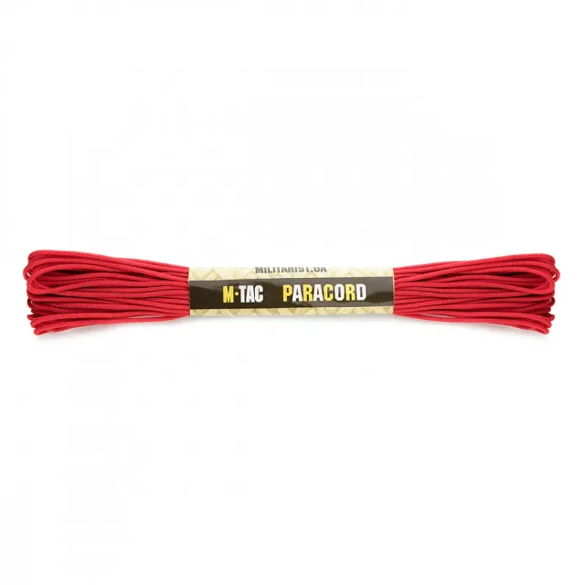 M-Tac Minicord paracord 15 m rosu 120 kg