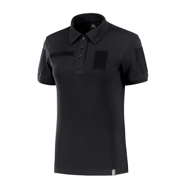 M-Tac 65/35 Lady tricou polo dama negru tactic