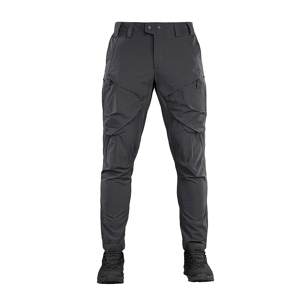 M-Tac Rubicon Flex pantaloni gri inchis 4-way stretch