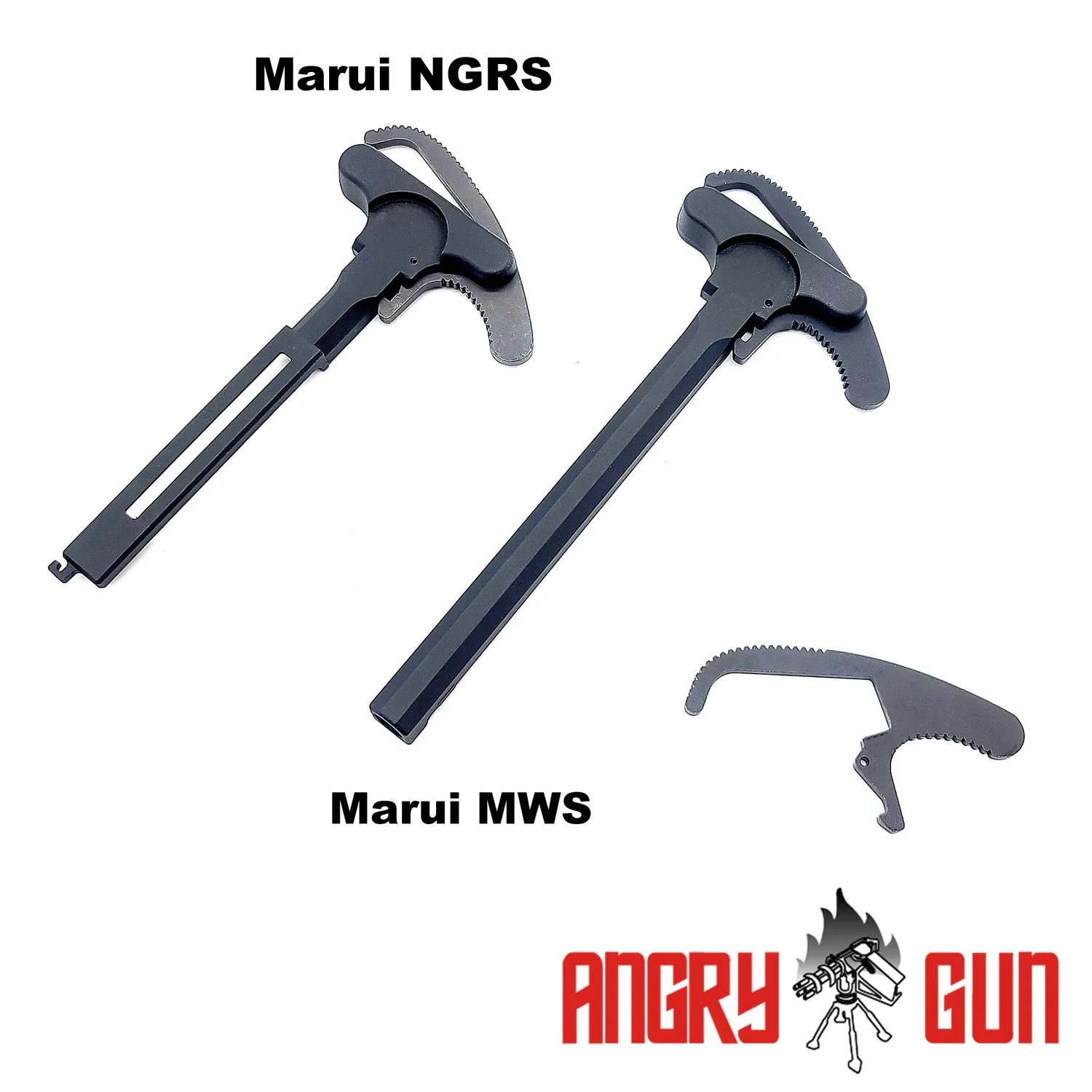 AngryGun L119A2 latch charging otel GBB