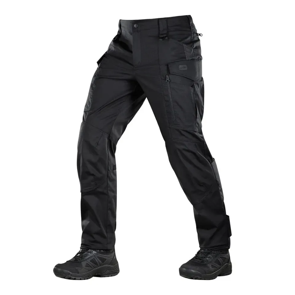 M-Tac Conquistador Gen. I Flex pantaloni tactici negri rip-stop