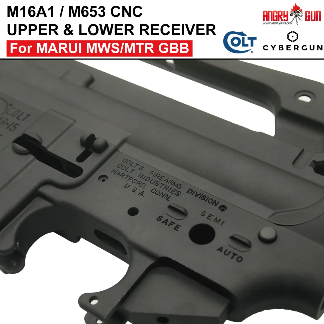 AngryGun Colt M16A1 M653 receiver CNC gri