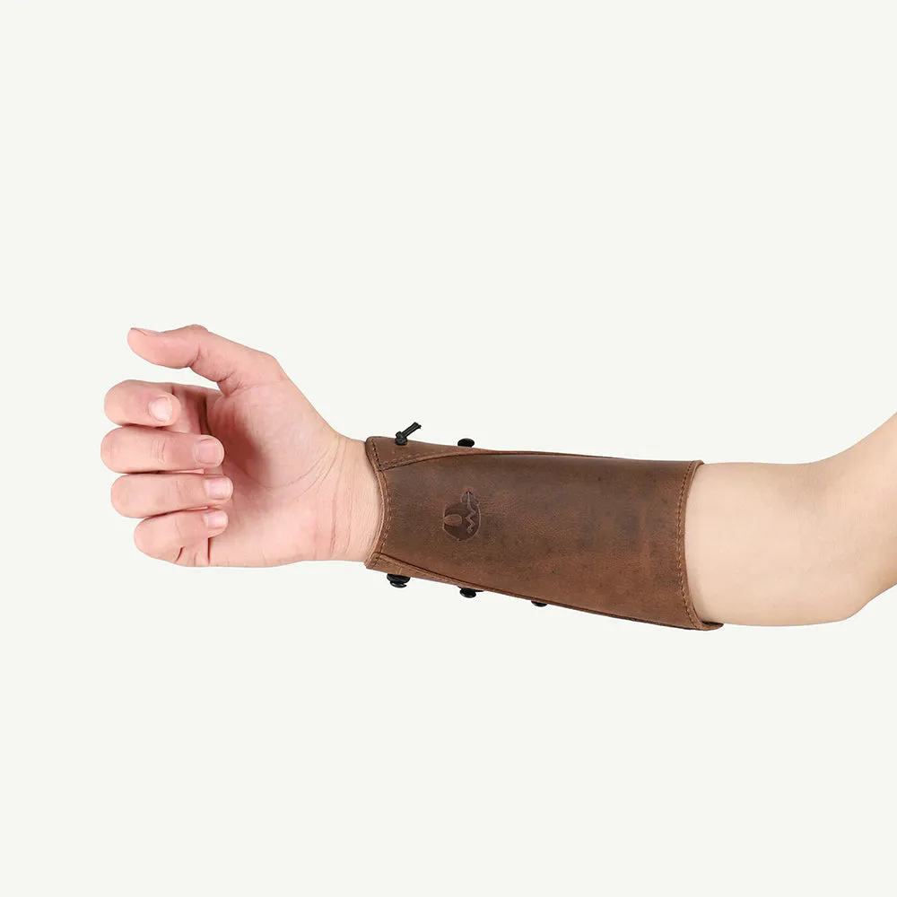 Bearpaw DOA apărător antebraț piele naturală vintage maro