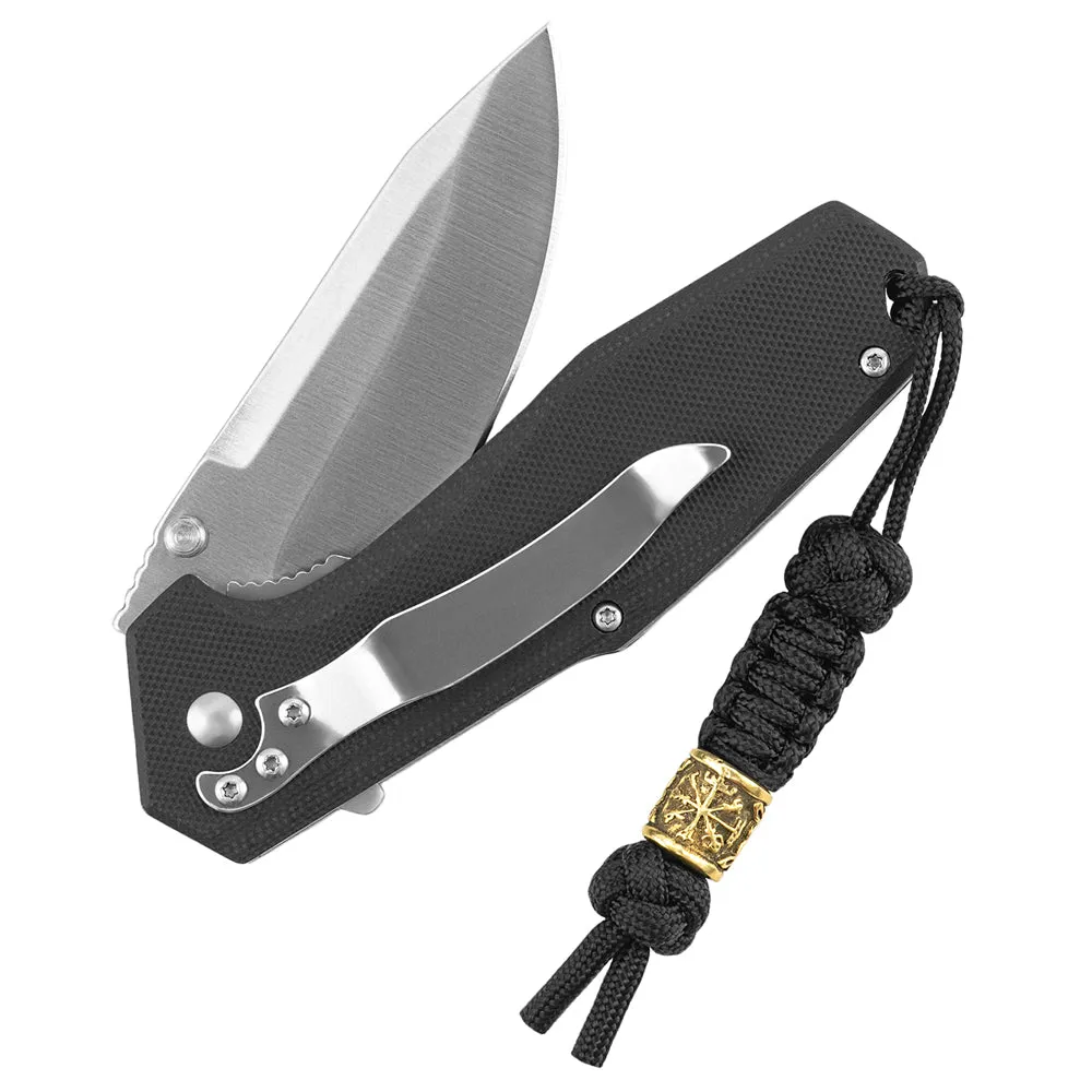 M-Tac Scandinavian șnur lanyard negru paracord tactic