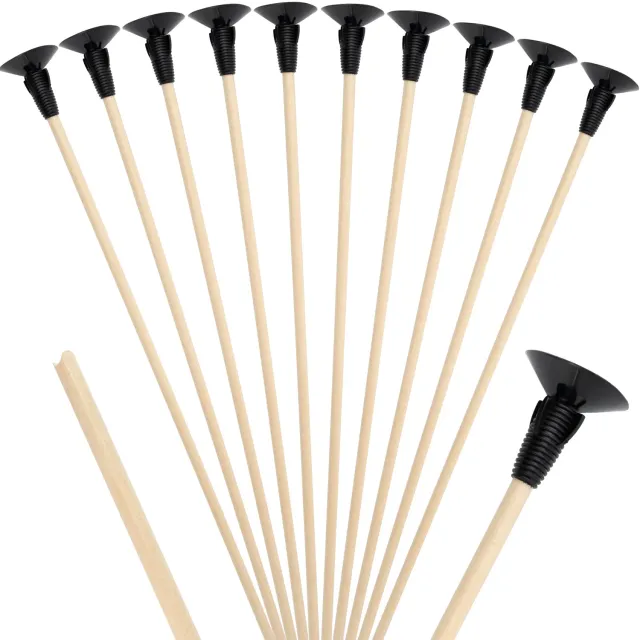 Bowrilla sageti lemn ventuza copii 52 cm set 10