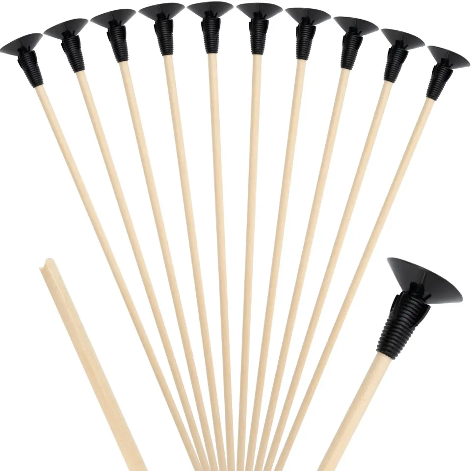 Bowrilla sageti lemn ventuza copii 52 cm set 10