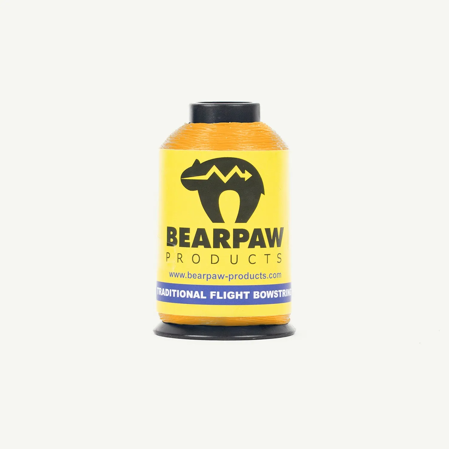 Bear Paw Traditional Flight ata coarda negru 1/4 lbs dacron