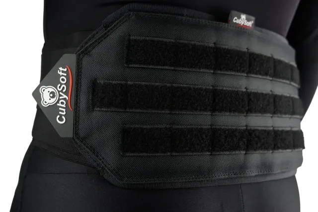 CubySoft Pro Harness centura MOLLE neagra M QuickRelease